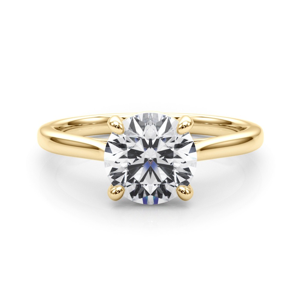 Benet Natural Diamond 4 Prong  Engagement Ring