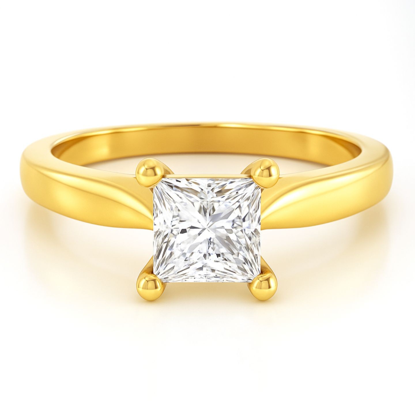 Brida Natural Diamond 4 Prong  Engagement Ring