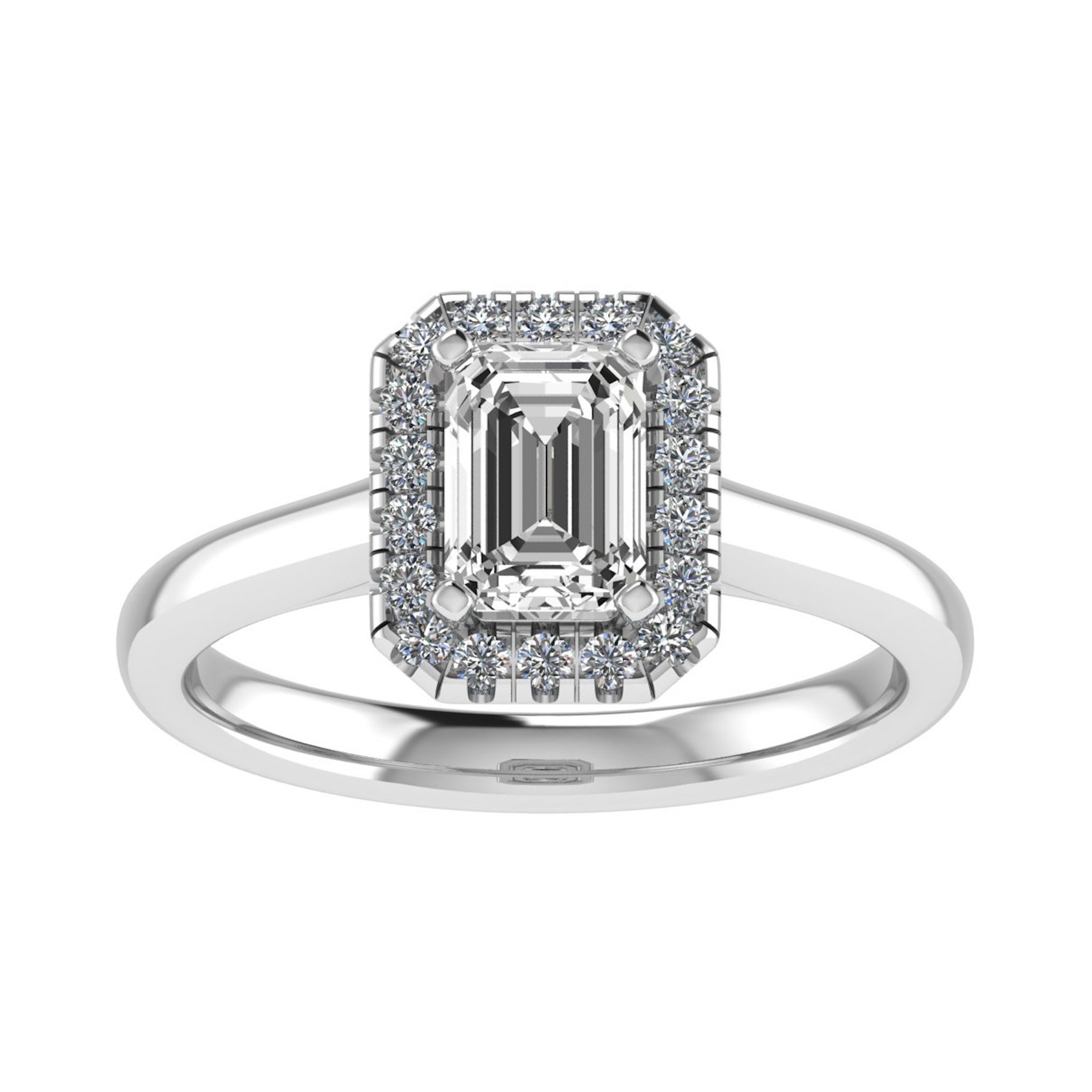 4 Prong Natural  Diamond Ring
