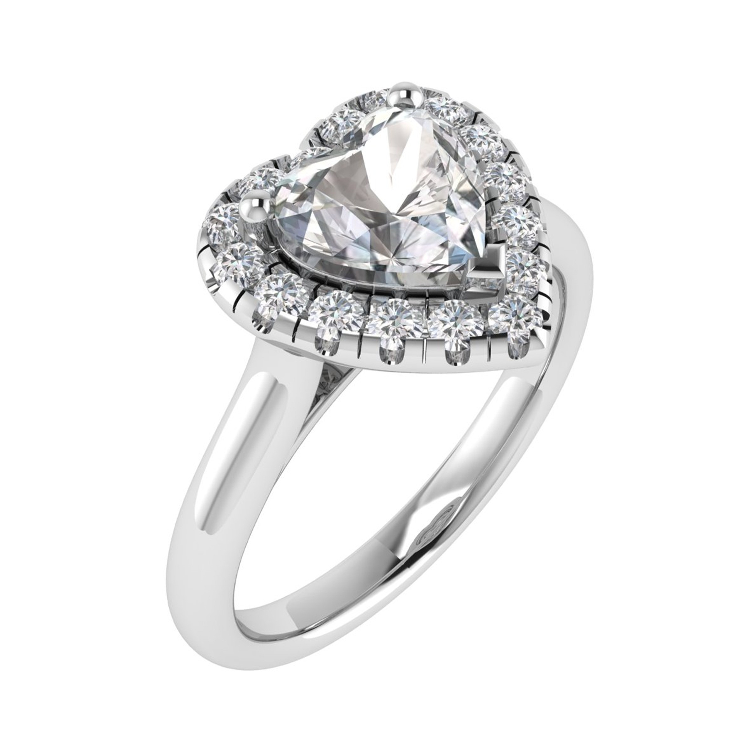 3 Prong Natural  Diamond Ring