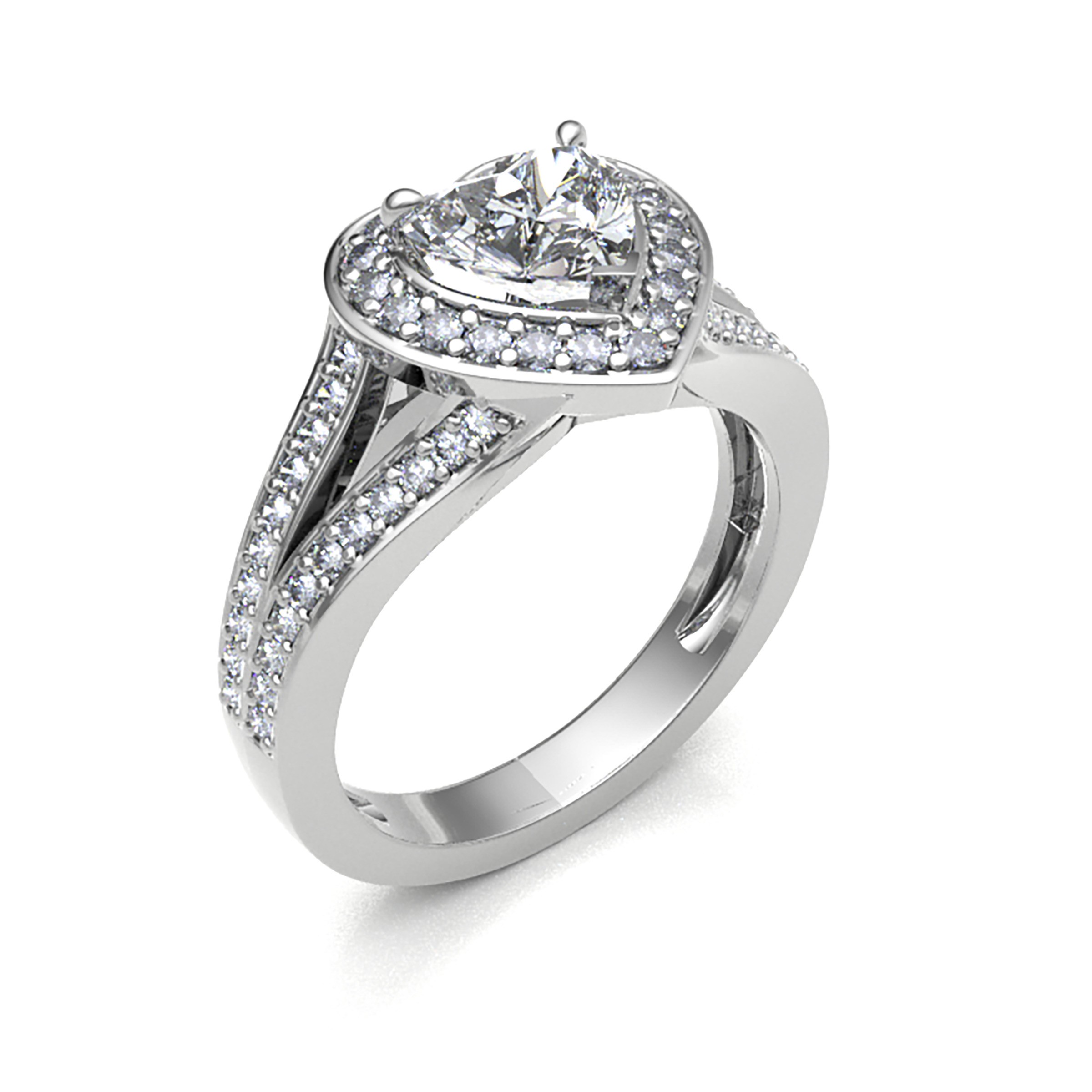 3 Prong Natural  Diamond Ring