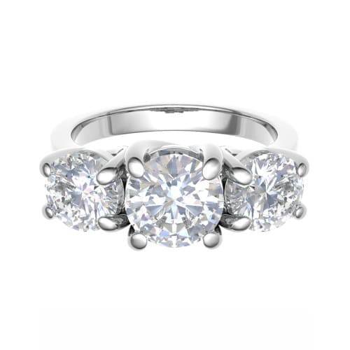 4 Prong 0.20 - 2.00 Carat Natural  Diamond Ring