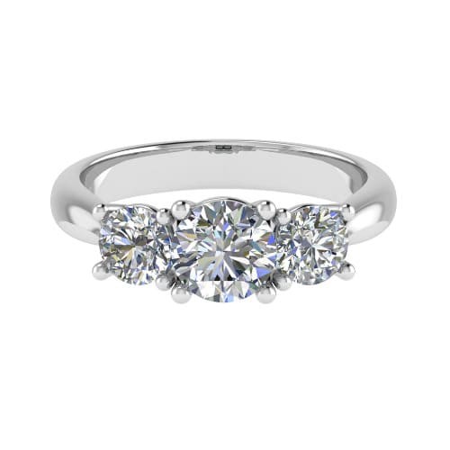 4 Prong 0.25 - 1.00 Carat Natural  Diamond Ring