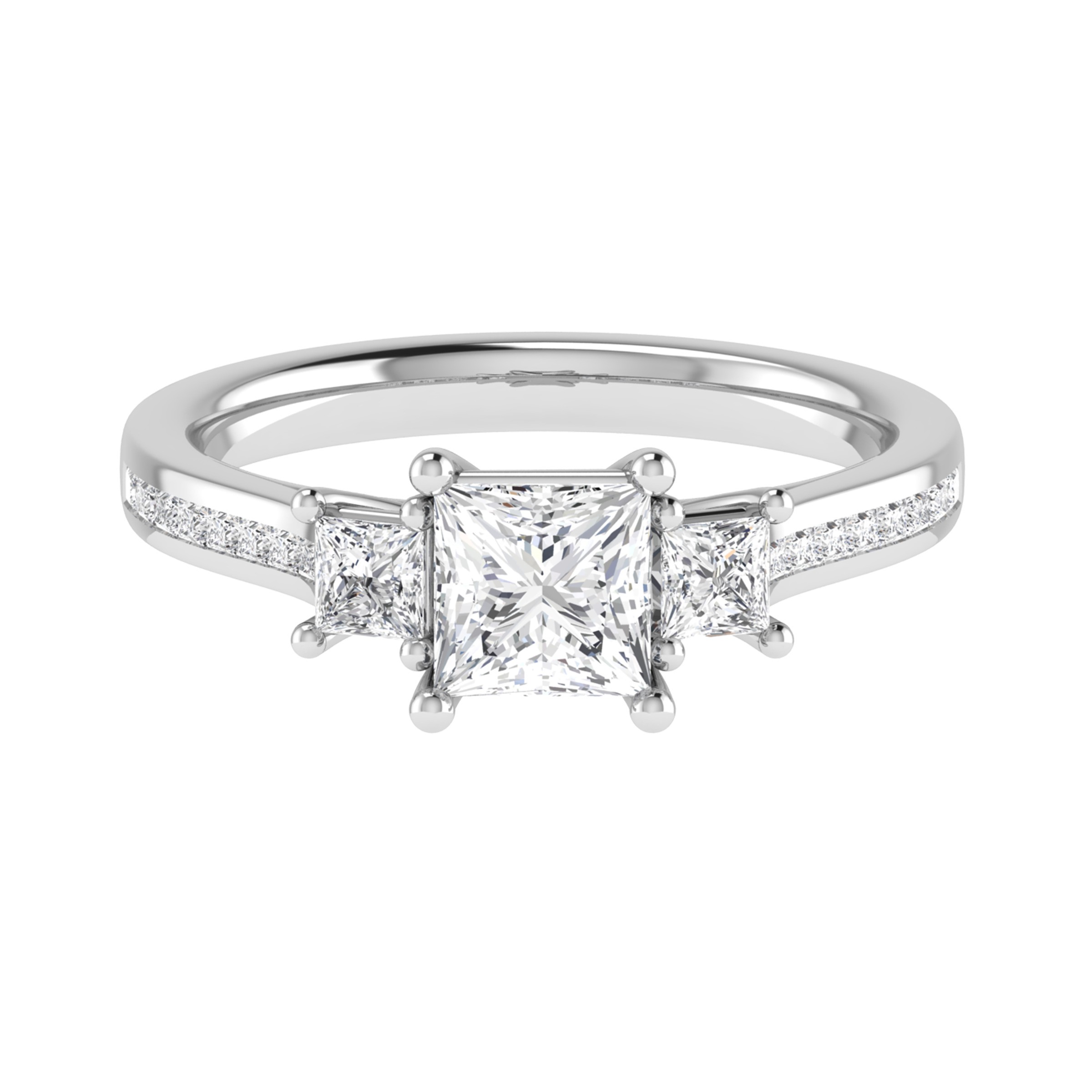 4 Prong 0.50 - 2.00 Carat Natural  Diamond Ring
