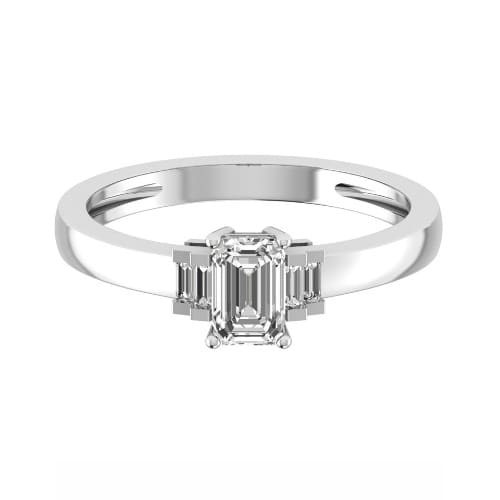 4 Prong 0.50 - 2.50 Carat Natural Diamond  Engagement Ring