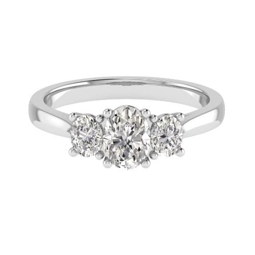 4 Prong Natural  Diamond Ring