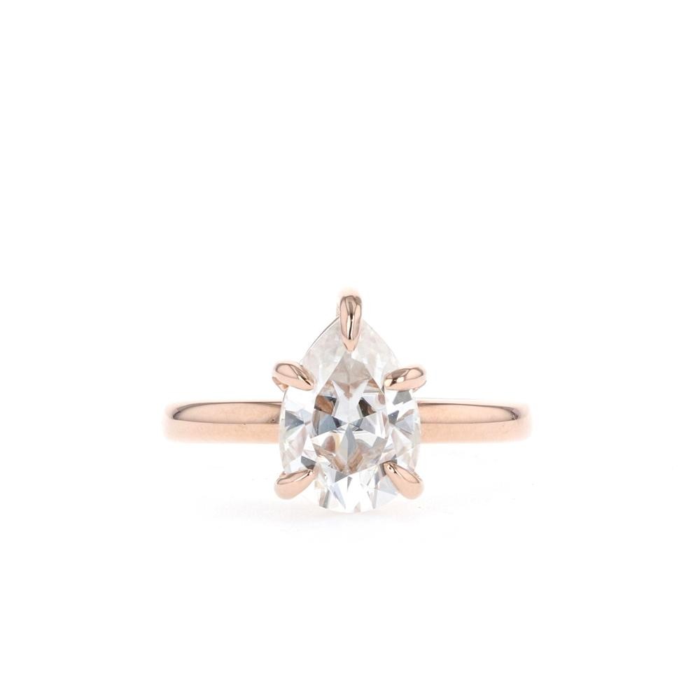 Prong Natural  Diamond Ring