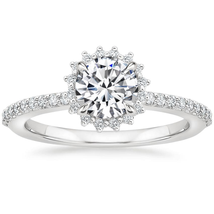 4 Prong Set 0.20 - 3.00 Carat Natural Diamond  Engagement Ring
