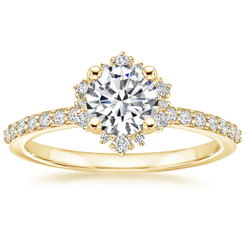 4 Prong Set 0.20 - 3.00 Carat Natural Diamond  Engagement Ring