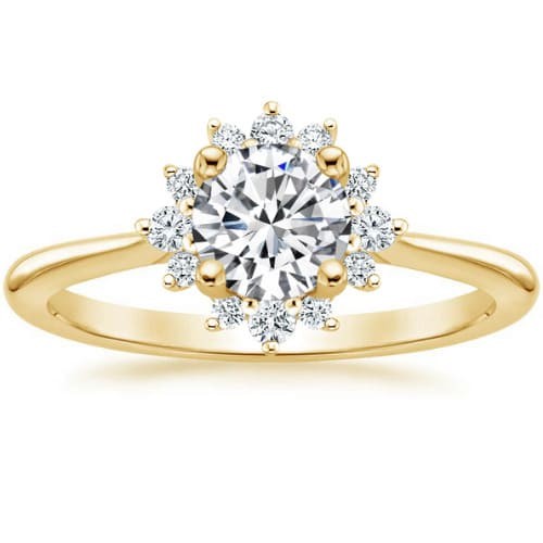 4 Prong Set 0.20 - 3.00 Carat Natural Diamond  Engagement Ring