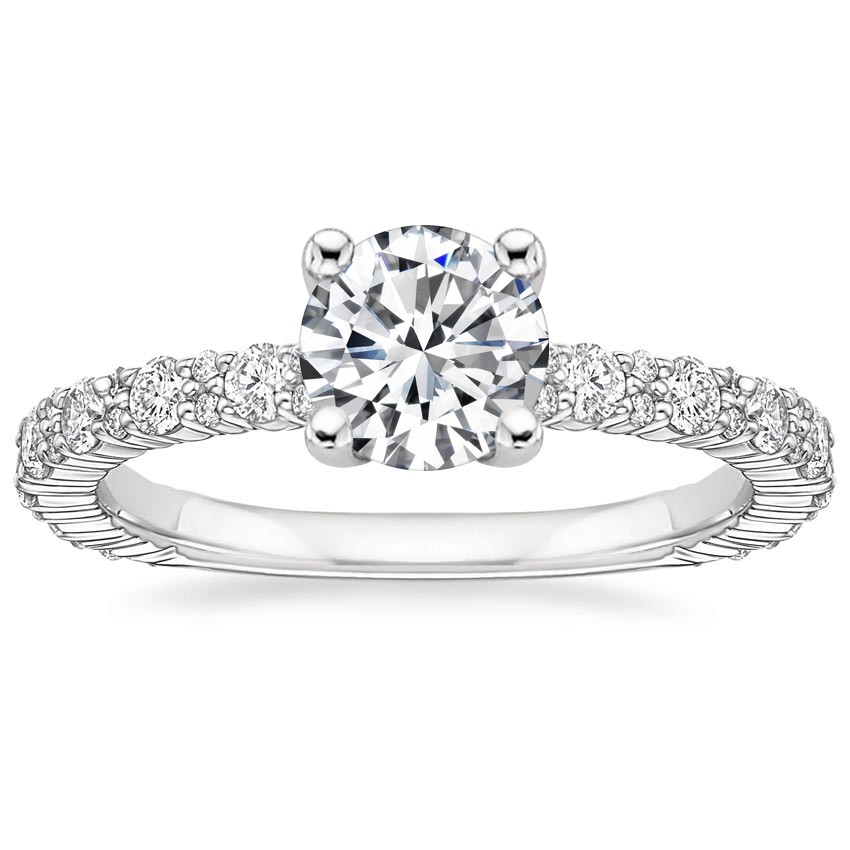 4 Prong Set 0.20 - 3.00 Carat Natural Diamond  Engagement Ring