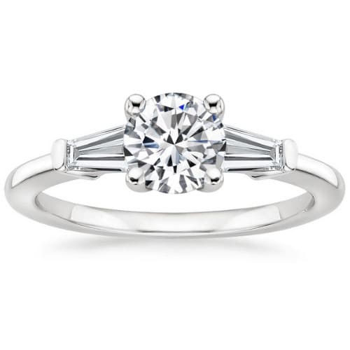 4 Prong Set 0.20 - 3.00 Carat Natural Diamond  Engagement Ring