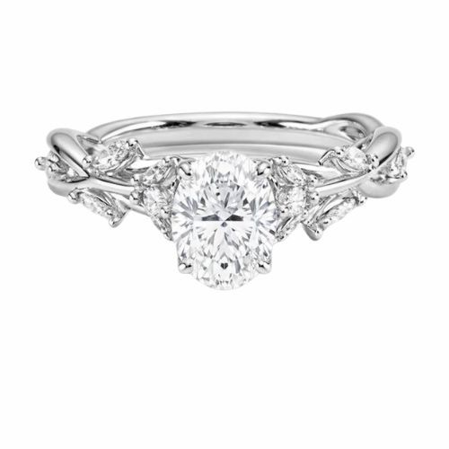 Carline Natural 4 Prong Set Diamond Ring