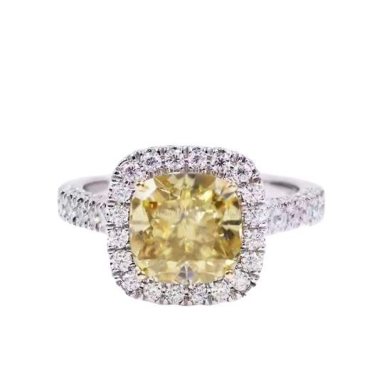 Jayla Yellow Diamond  Engagement Ring