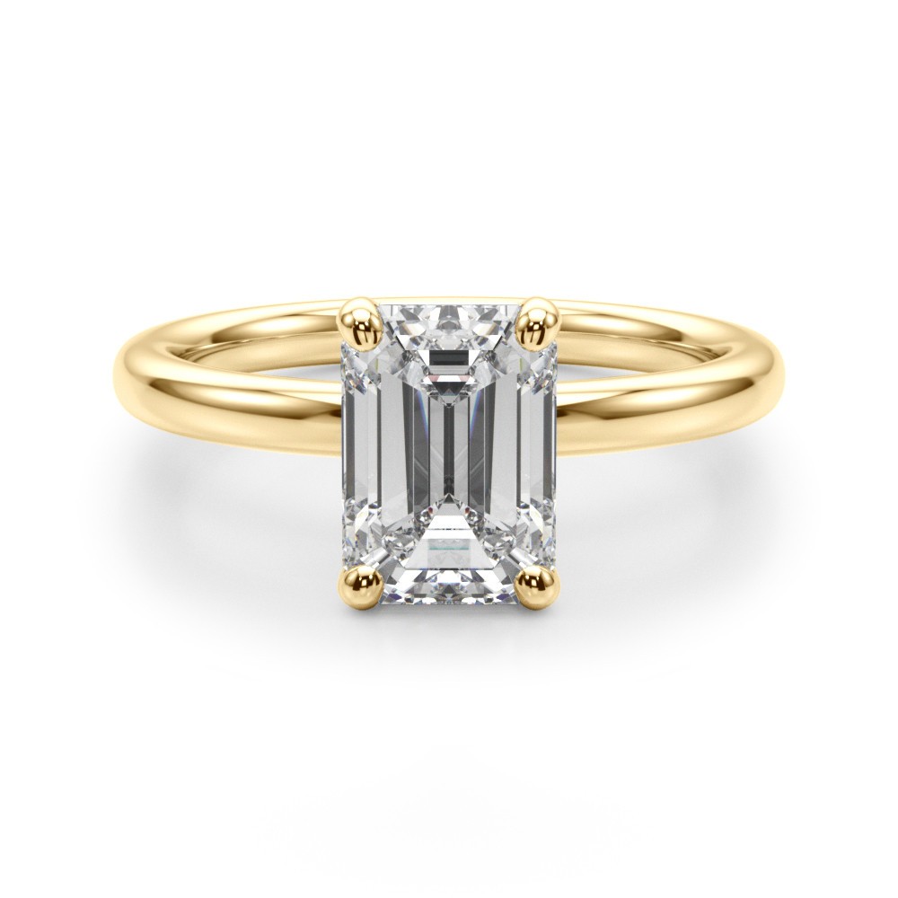Linzy Natural Diamond  Engagement Ring