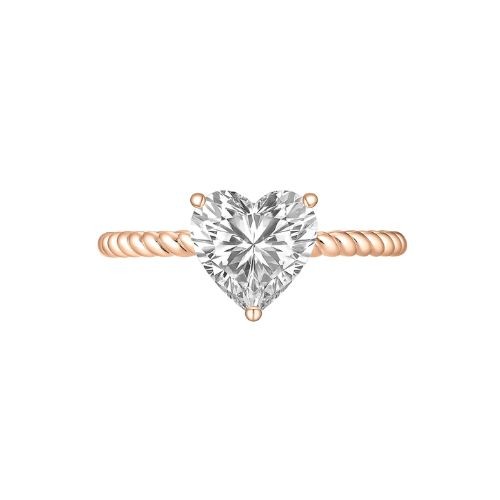 Sherloin Natural Diamond 3 Prong  Engagement Ring