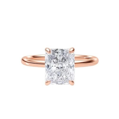 Andrinala Natural Diamond 4 Prong  Engagement Ring