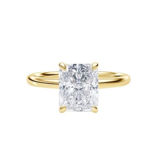 Andrinala Natural Diamond 4 Prong  Engagement Ring