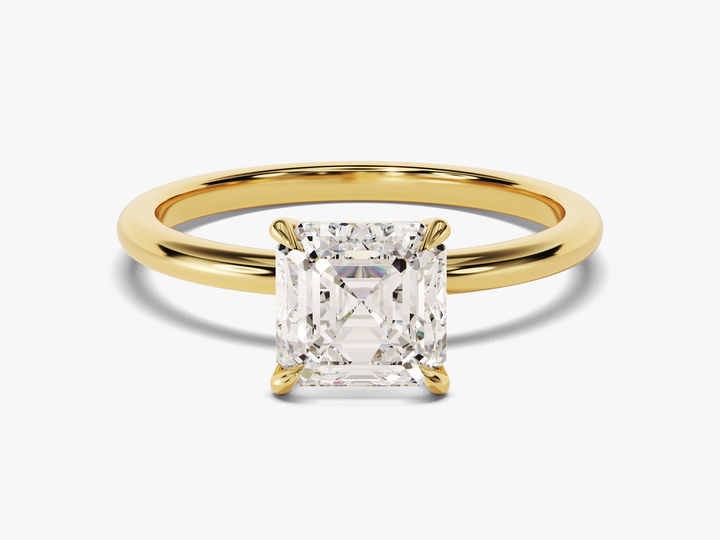 Eloniya Natural Diamond 4 Prong  Engagement Ring