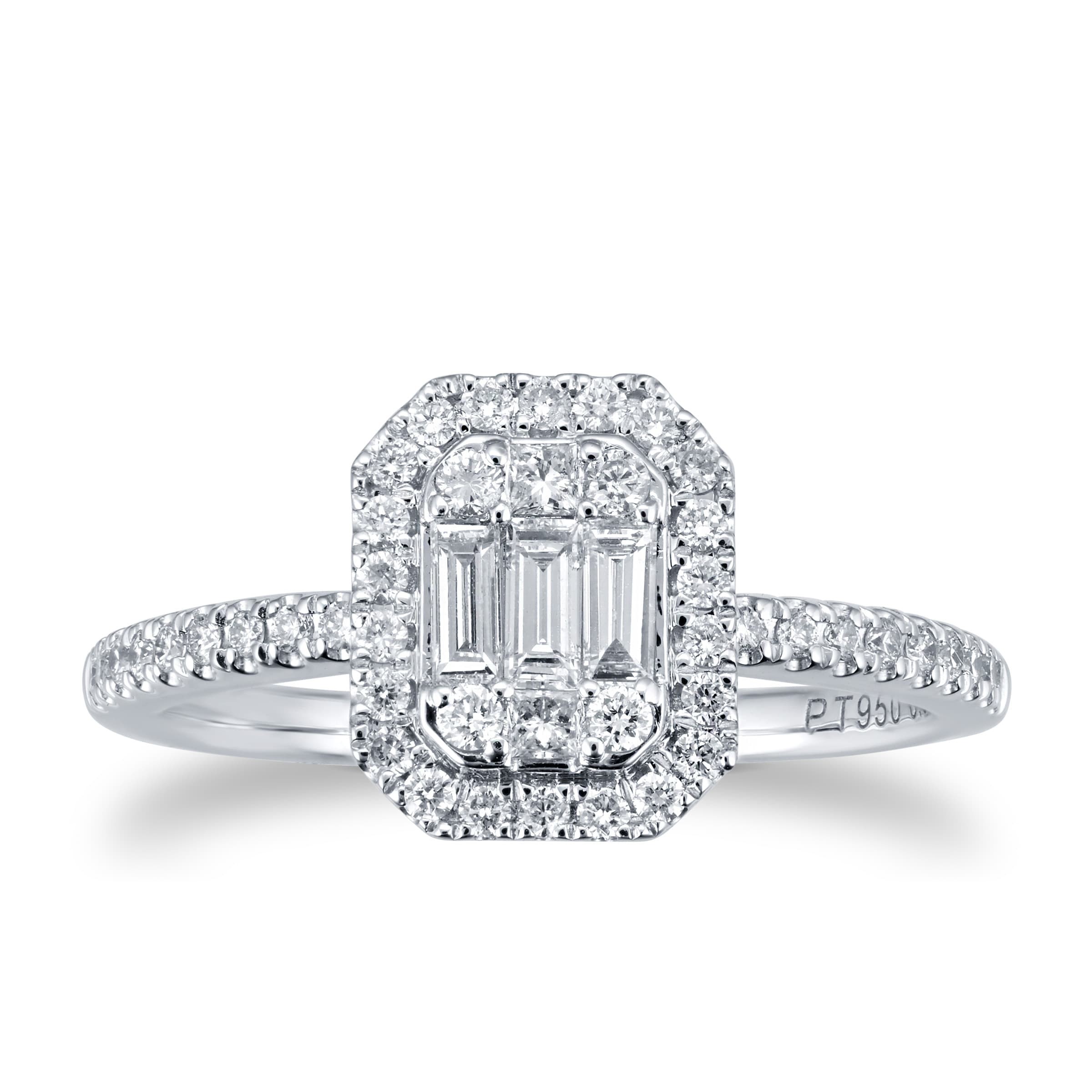 Smita Lab-Created Prong Set  Diamond Ring