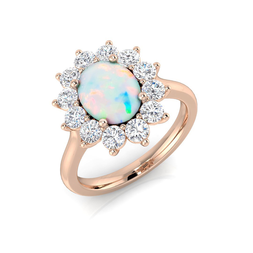 Estina Opal Prong set 