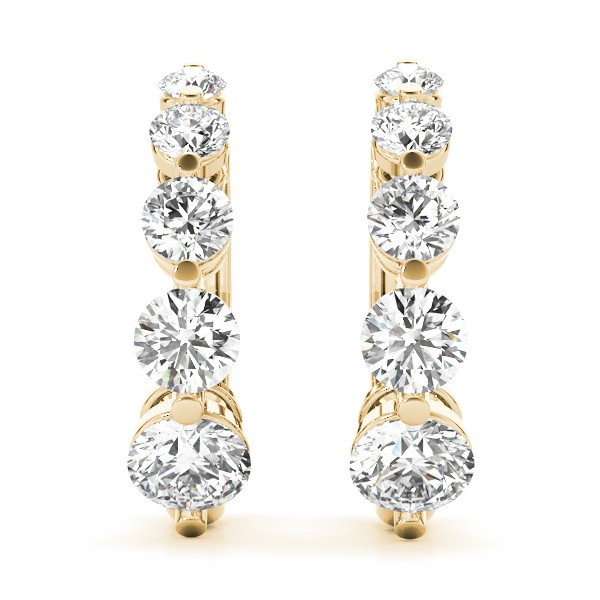 Penelope Natural  Diamond Earrings