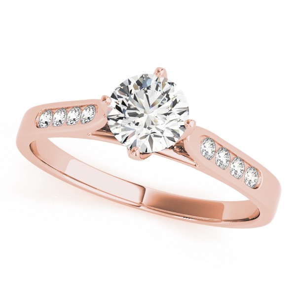 Zack Lab-Created Diamond 4 Prong Setting  Engagement Ring
