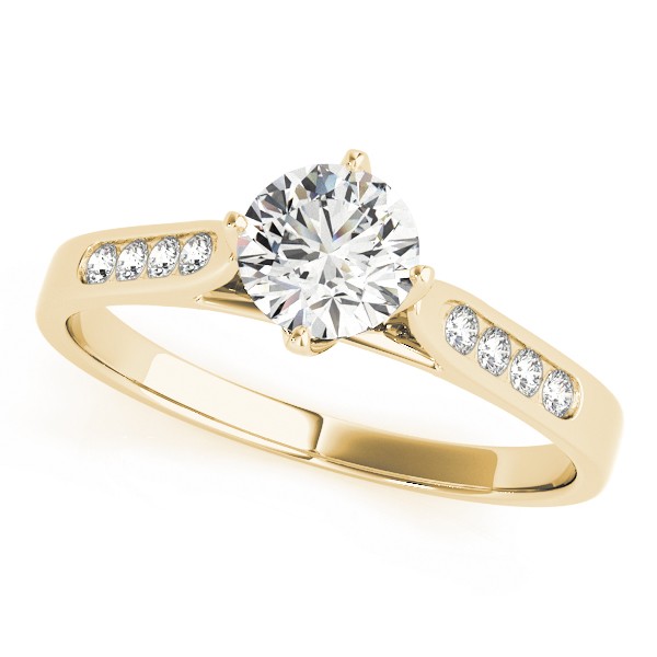 Zack Lab-Created Diamond 4 Prong Setting  Engagement Ring