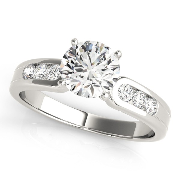 Zayan Lab-Created Diamond 4 Prong Setting  Engagement Ring