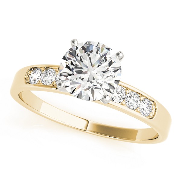 Zylah Lab-Created Diamond 4 Prong Setting  Engagement Ring