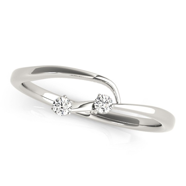 Xandra Lab-Created Prong Setting  Diamond Ring