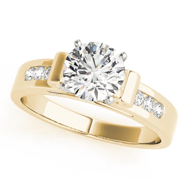 Zaylah Lab-Created Diamond 4 Prong Setting  Engagement Ring