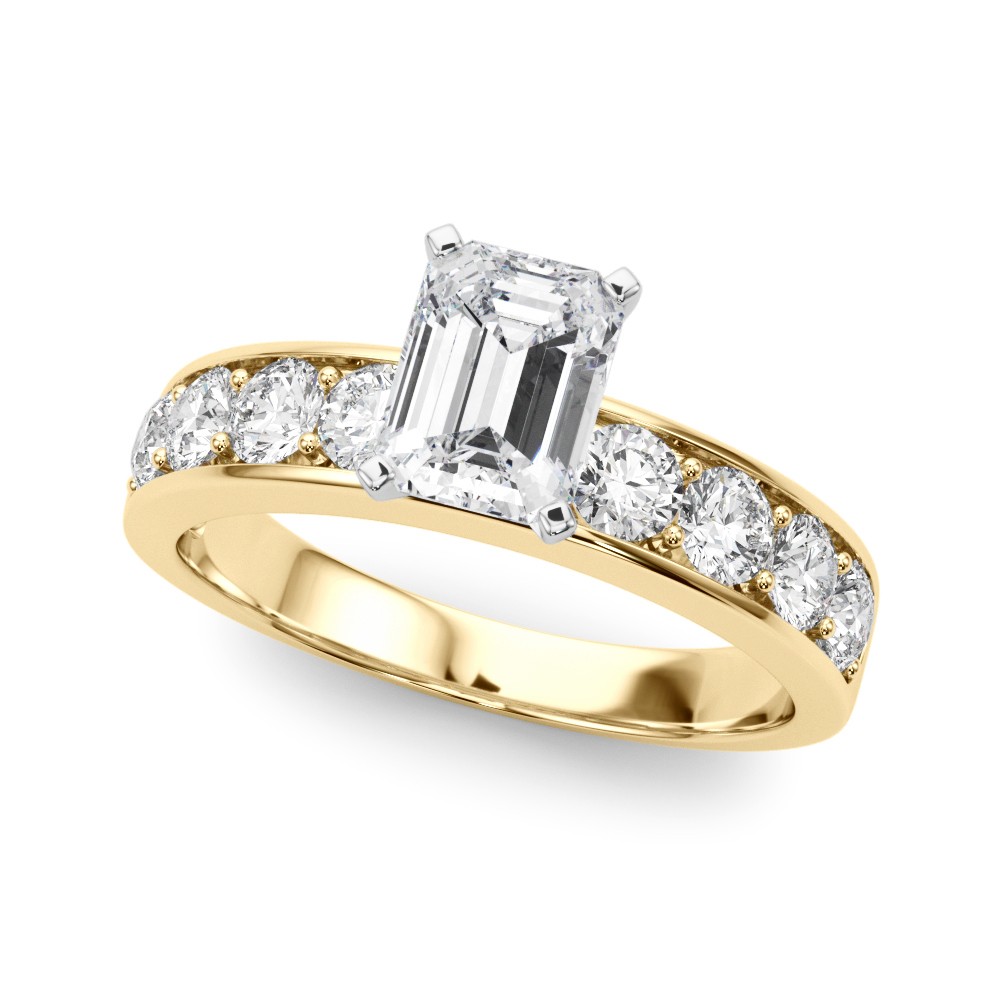 Zahir Lab-Created Diamond 4 Prong Setting  Engagement Ring