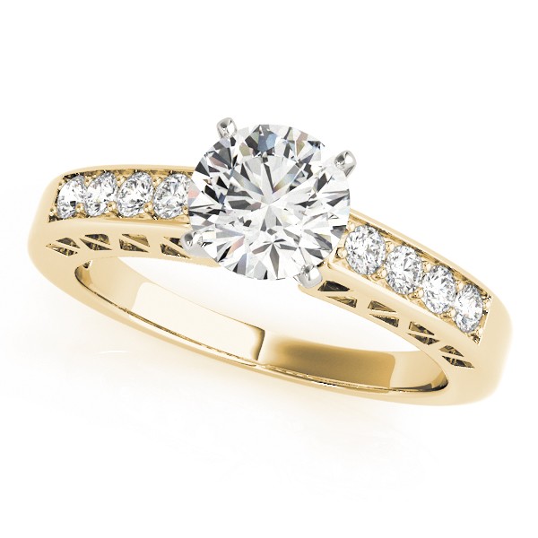 Zaylen Lab-Created Diamond 4 Prong Setting  Engagement Ring
