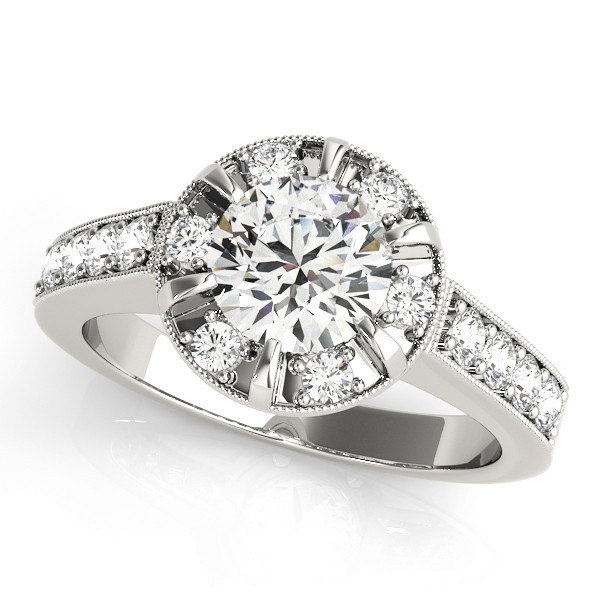 Jenevieve Natural Diamond  Engagement Ring