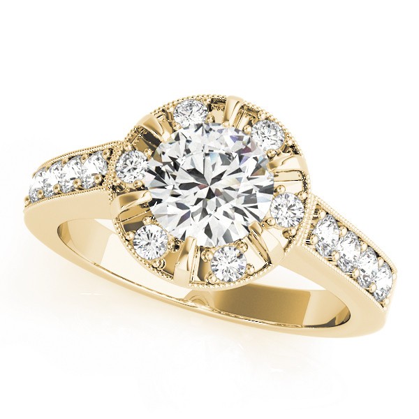 Jenevieve Natural Diamond  Engagement Ring