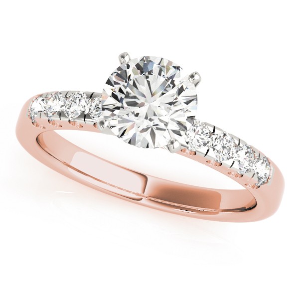 Airlin Natural Diamond 4 Prong  Engagement Ring