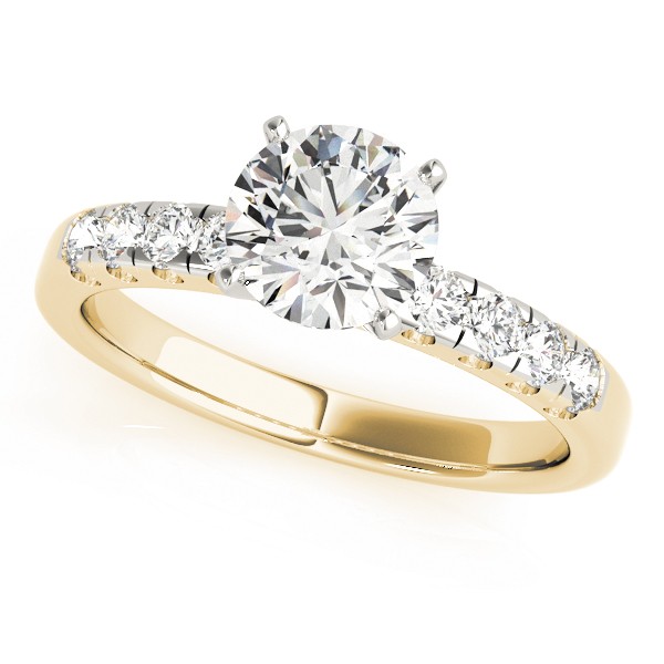 Airlin Natural Diamond 4 Prong  Engagement Ring