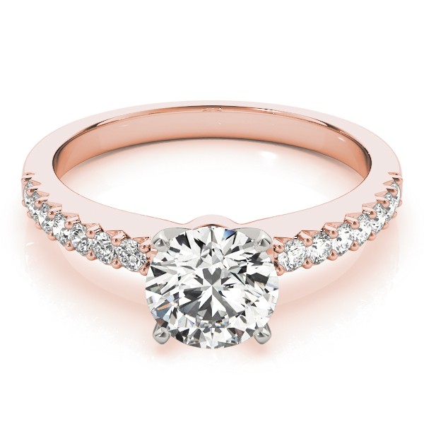 Rincya Natural Diamond 4 Prong  Engagement Ring