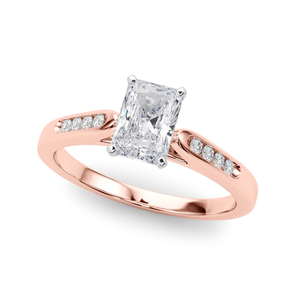 Zariyah Lab-Created Diamond 4 Prong Setting  Engagement Ring