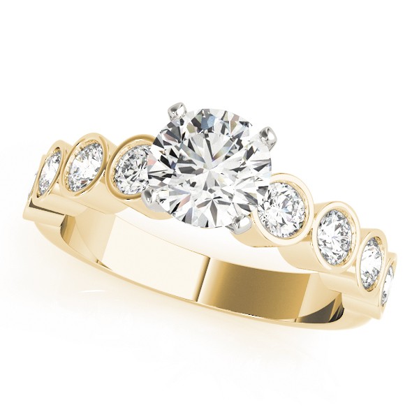 Ezra Lab-Created Diamond 4 Prong  Engagement Ring