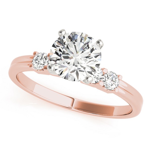 Beula Natural Diamond 4 Prong  Engagement Ring