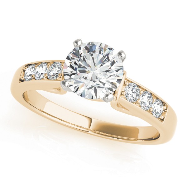 Zael Lab-Created Diamond 4 Prong Setting  Engagement Ring
