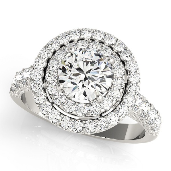Natural Diamond  Engagement Ring