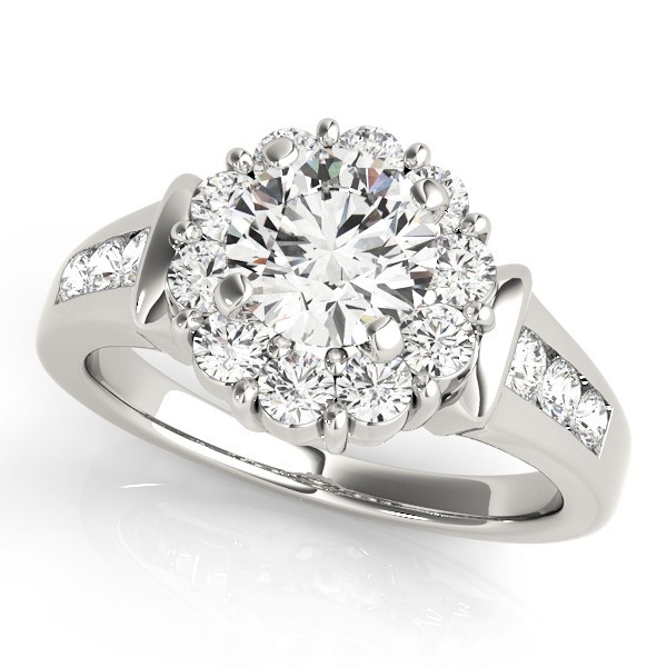 James Natural Diamond  Engagement Ring