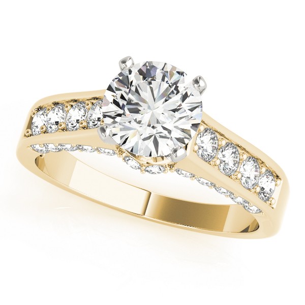 Zakariya Lab-Created Diamond 4 Prong Setting  Engagement Ring