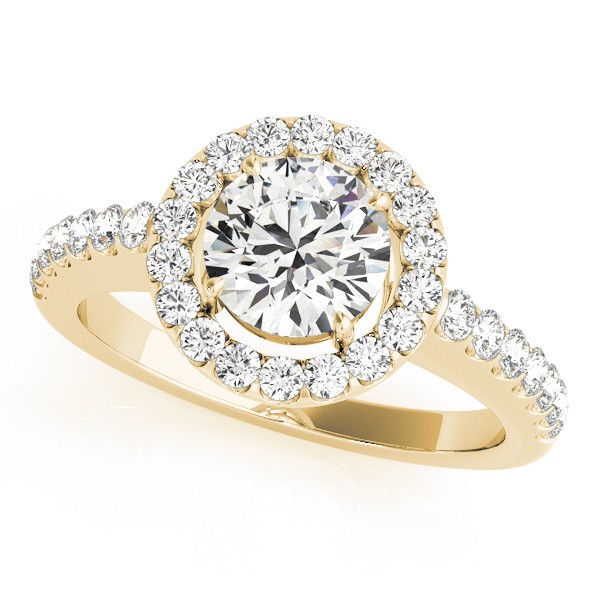Liuvia Natural Diamond  Engagement Ring