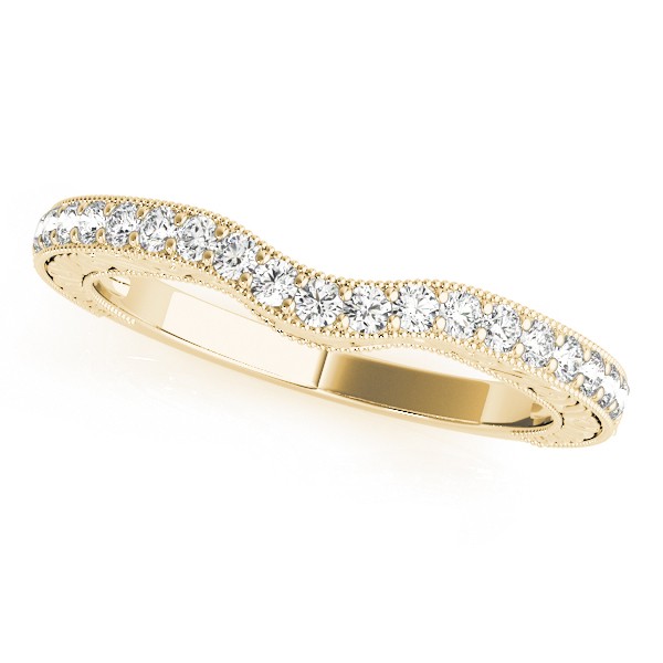 Xoese Lab-Created Diamond Pave Setting  Wedding Ring
