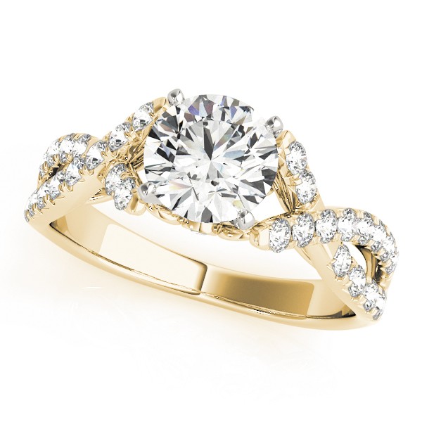 Zahria Lab-Created Diamond 4 Prong Setting  Engagement Ring