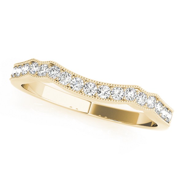 Xanthe Lab-Created Diamond Pave Setting  Wedding Ring